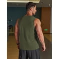 thumbnail image 4 of COOFANDY Tank Tops Men UPF 50+ Quick Dry Workout Sleeveless Shirts Gym Athletic Running Muscle Beach Shirt Top Summer, 4 of 6