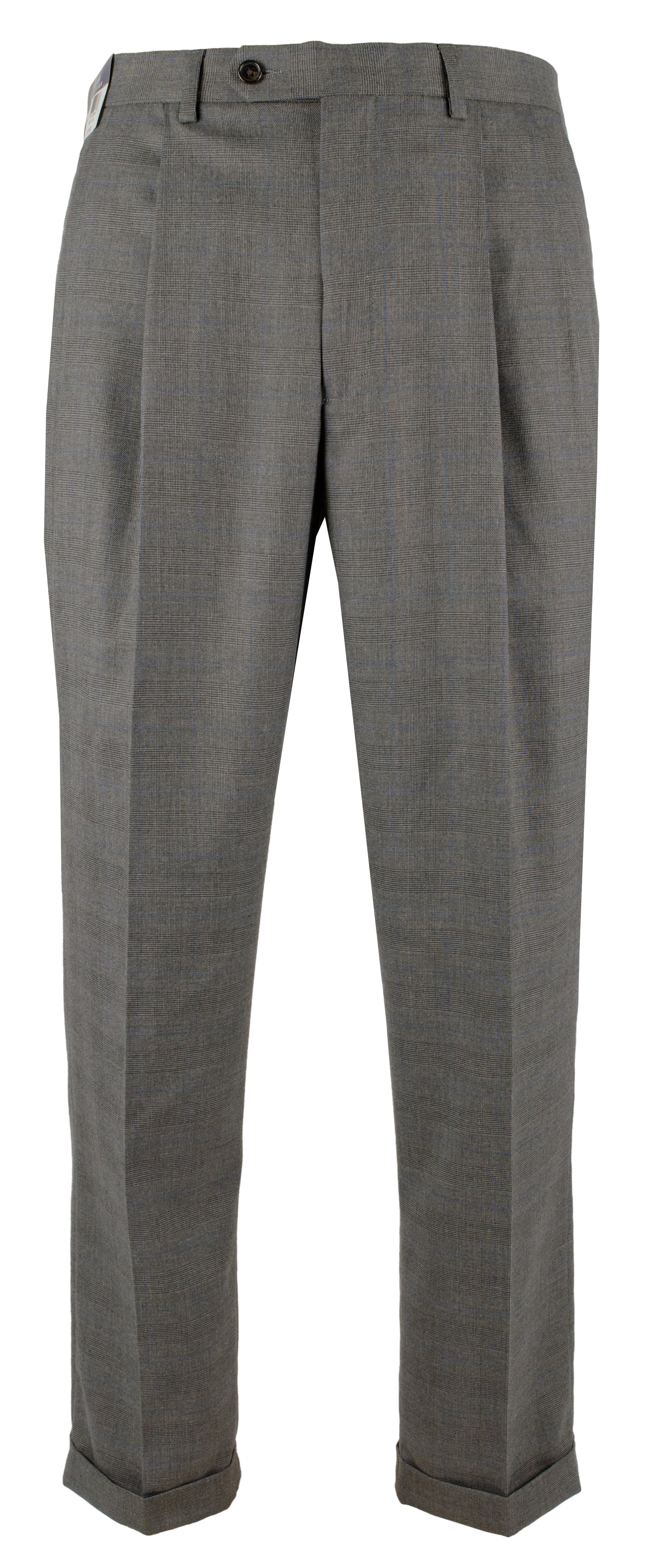 pleated and cuffed dress pants