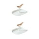thumbnail image 3 of Cateissary Estante para tapa de olla, soporte de cocina, organizador, mostrador, soporte de organización, blanco Blanco 2piezas Cateissary CBP277880, 3 of 5