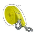 thumbnail image 2 of HFS (R) 4.5 Ton 2 inch x 30 ft. Polyester Tow Strap Rope 2 Hooks 9000lb Towing Recovery, 2 of 9