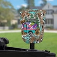 thumbnail image 2 of Yuyamidu Leopard Print RV Electric Tongue Jack Cover with Elastic Band Sunflower Electric Tongue Jack Head Cover for RV Electric Tongue Jack Protective Cover, 2 of 7
