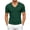 Blue, variant on Mens Casual Slim Fitted V Neck T Shirt Short Sleeve Solid Color Shirts Soft Breathable Tops For Gym And Weekend Activities
