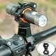thumbnail image 3 of Soporte de luz para bicicleta, soporte de abrazadera, soporte de fijación, soporte para ciclismo, Base para bicicleta Negro Cola Soporte de luz para bicicleta, 3 of 8
