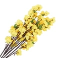 thumbnail image 2 of Ramas Artificiales de Flor de Durazno Flores Artificiales de Tallo Largo Flor de árbol Flores Falsas Decoración de Ramo para Salón de Bodas y Decoración del Hogar 65 Cm ANGGREK  Otros, 2 of 5