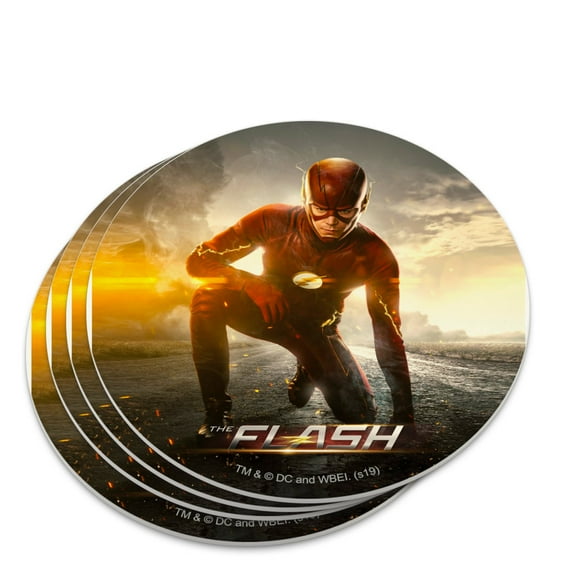The Flash TV Series Flash Kneeling Novelty Coaster Set