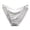 White, variant on Women's Low Rise Lace Briefs Solid Lined Underwear Panties, XL, White