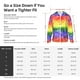 thumbnail image 5 of Fotbe Colorful Tie Dye Chaqueta con Protección Solar UPF 50+ para Hombre y Mujer, Camisa con Capucha y Bolsillos-Large, 5 of 7
