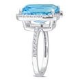thumbnail image 3 of Everly Women's Topaz Sterling Silver Ring, 3 of 8