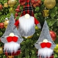 thumbnail image 5 of harmtty Christmas Tree Pendant Decorative New Year Gifts Fluffy Plush Faceless Elderly Men Christmas Tree Decorations, 5 of 8
