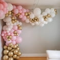 thumbnail image 7 of 30Pcs 12 Inch Pastel Pink Pearl White Metallic Gold Balloons, Light Pink Gold Balloons Set for Birthday Party Decorations, 7 of 7