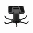 thumbnail image 1 of Kitchen utensil hanger, 6-prong 360-degree rotatable hook, black, 1 of 3