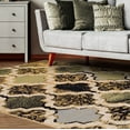 thumbnail image 6 of BNM Modern Trellis Indoor Area Rug, 4' x 6', Multi-Color, 6 of 6