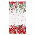 thumbnail image 2 of Valentine'S Day Red Heart Leaves Rose Microfiber Towel Absorbent Kitchen Cleaning Cloth Dish Towel Household Cleaning Towel, 2 of 6