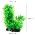 thumbnail image 2 of Unique Bargains 1 Pcs Aquarium Plants Tree Decorations Fish Tank Aquatic Plant Green 6.3", 2 of 6