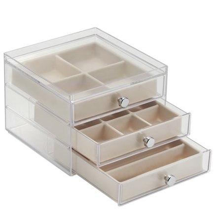 Interdesign Fashion Jewelry Organizer Box For Rings Earrings