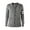 Gray, variant on - Mens 1950s Letterman Cardigan Sweater (Medium Black)