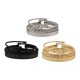 thumbnail image 5 of Sonducket Metal Hombres Idea adecuada Hombres Brazalete Funky Hombres Accesorio Todas las ocasiones Hombres Funky para brazaletes Accesorios para Plata 10Conjunto, 5 of 6
