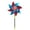 G006- Red Blue, variant on Lawn and Garden, Garden Spinners Outdoor, Activity, Birthday Decoration, 1Pc 22X10 Inch Golden Shiny Laser Bird Pinwheel, Weather Resistant Patio Lawn Accent for Party Decor and