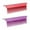 Pink Color Violet, variant on 2 Pieces Straightener Comb Hair Straightening Flat Iron V Women DIY Combs Accessories Barber Straightening Comb Attachment Hair Styling Tool