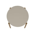 thumbnail image 6 of Manhattan Comfort Gales Round 46.54 Dining Table in Beige with Solid Wood Legs, 6 of 9