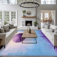 thumbnail image 3 of 6'x9' Area Rugs, Purple Tree Indoor Outdoor Area Rug for Living Room Bedroom, Abstract Gradient Blue Sky Watercolor Washable Bathroom Rugs Kitchen Floor Carpet Mats Home Decor Aesthetic, 3 of 8