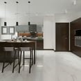 thumbnail image 5 of The Tile Life Huntington White Matte Porcelain Floor & Wall Tile, 12 x 24 in, 6-Piece, 5 of 11