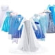 thumbnail image 2 of Vestido de Elsa de la reina de las nieves para niñas, disfraz blanco de Elsa, ropa de fiesta de cumpleaños para niños de 4, 5, 6, 8 y 10 años Fivean unisex, 2 of 2
