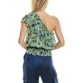 thumbnail image 2 of Ramy Brook womens  Aurora Top, s, Green, 2 of 3