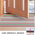 thumbnail image 3 of Red and Green Christmas Pattern Door Rugs,Washable Non Slip Door Mats Indoor,Decorative Door Mats,Entry Mat Indoor for Entrance,Bedroom,Kitchen,Bathroom,17"x30", 3 of 6