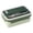 green, variant on Double Compartment Bento Lunch Box 1100ml, Leak Proof Lunch Box with Fork & Spoon, Microwave Safe Food Storage Container for School, Office, Picnic, Portable Meal Prep Containers for Adults