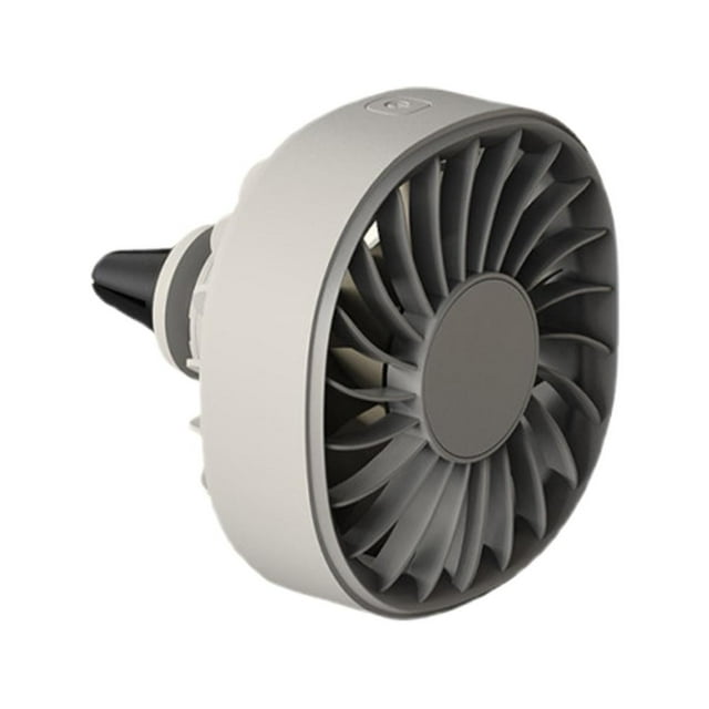 Car Vent Clip Fan,Auto Personal Fan Rapid Cooling,Powerful Quiet Ventilation Car Lights Electric Fans,Colorful Adjusta LED
