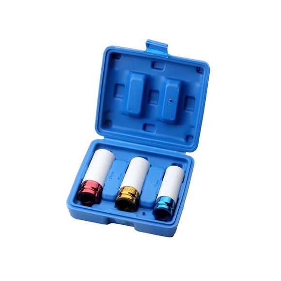 Riwesomey 3 uds enchufe de tuerca de llanta buena dureza manga pared a prueba de herrumbre fuerte protección de neumáticos bicicletas Vehículos, repuestos y accesorios Mis