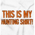 thumbnail image 2 of This Is My Hunting Shirt Deer Hunter Plus Size Crewneck Graphic Tee Shirt Brisco Brands 2X, 2 of 5