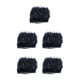 thumbnail image 2 of Toystoory Faux Feather Trims Fringe 1 Meter Dressmaking Decoration Black Party Dyed Type2 NO2, 2 of 6