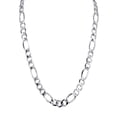 thumbnail image 3 of White Gold Chain - Womens Semi Solid  Figaro Chain 10K/14K Gold, 3 of 7