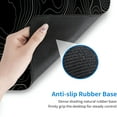 thumbnail image 2 of BESTSKY Large Gaming Mouse Pad with Stitched Edges,Minimalist Topographic Map Desk Mat,3mm Thick Non-Slip Rubber Base Mice Pad for Gamer,Office & Home,31.5 X 11.8 Inch, 2 of 4