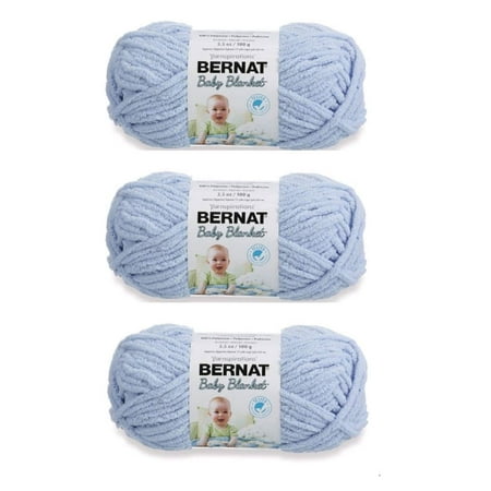 Bernat Baby Blanket Yarn (3-Pack) Baby Blue 161103-32023