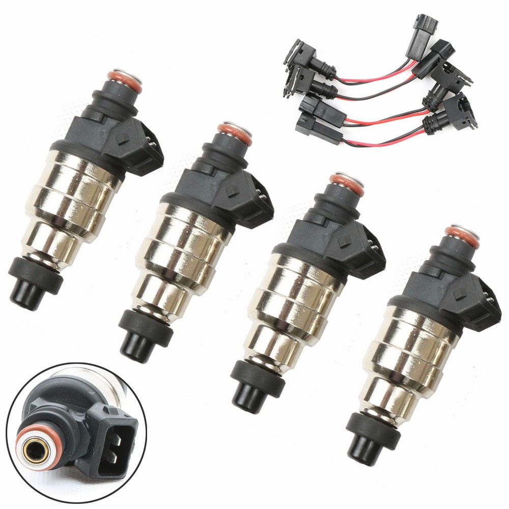 4x 550cc Fuel Injectors Fit Honda OBD1 OBD2 B16 B18 B20 D15 D16 D18 F22
