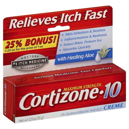 Cortizone 10 Anti-Itch Creme, 1.25 Oz.