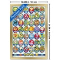 thumbnail image 3 of Pokémon: All-Time Favorites - Grid Wall Poster, 14.725" x 22.375" Framed, 3 of 5