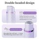 thumbnail image 3 of Glow Aura Women's Shaver, Glow Aura Women's Shaver 2 in 1, 2025 New Glow Aura Bikini Shaver, 3 of 3