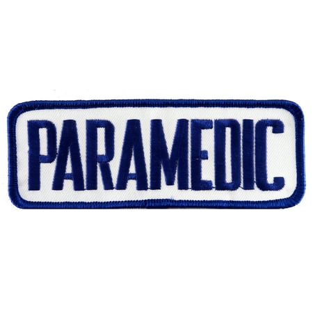 Emt Uniform - Paramedic Shoulder EMT Uniform Iron-on Embroidered Patch