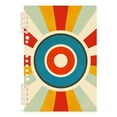 thumbnail image 7 of FORMRS 1-Subject Spiral Notebook 8" x 5" College Ruled 60 Refillable Sheet A5 Hard Cover, 2 Pack, Colorful Circles, 7 of 7
