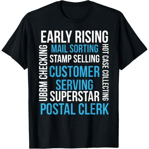 Velto Postal Clerk T-Shirt All Size S-5XL