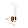 thumbnail image 5 of Kichler Lighting - Aviv - 1 Light Wall Sconce In Modern Style-13 Inches Tall and, 5 of 7