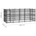 thumbnail image 3 of vidaXL Outdoor Dog Kennel Steel 99.2 ft², 3 of 6
