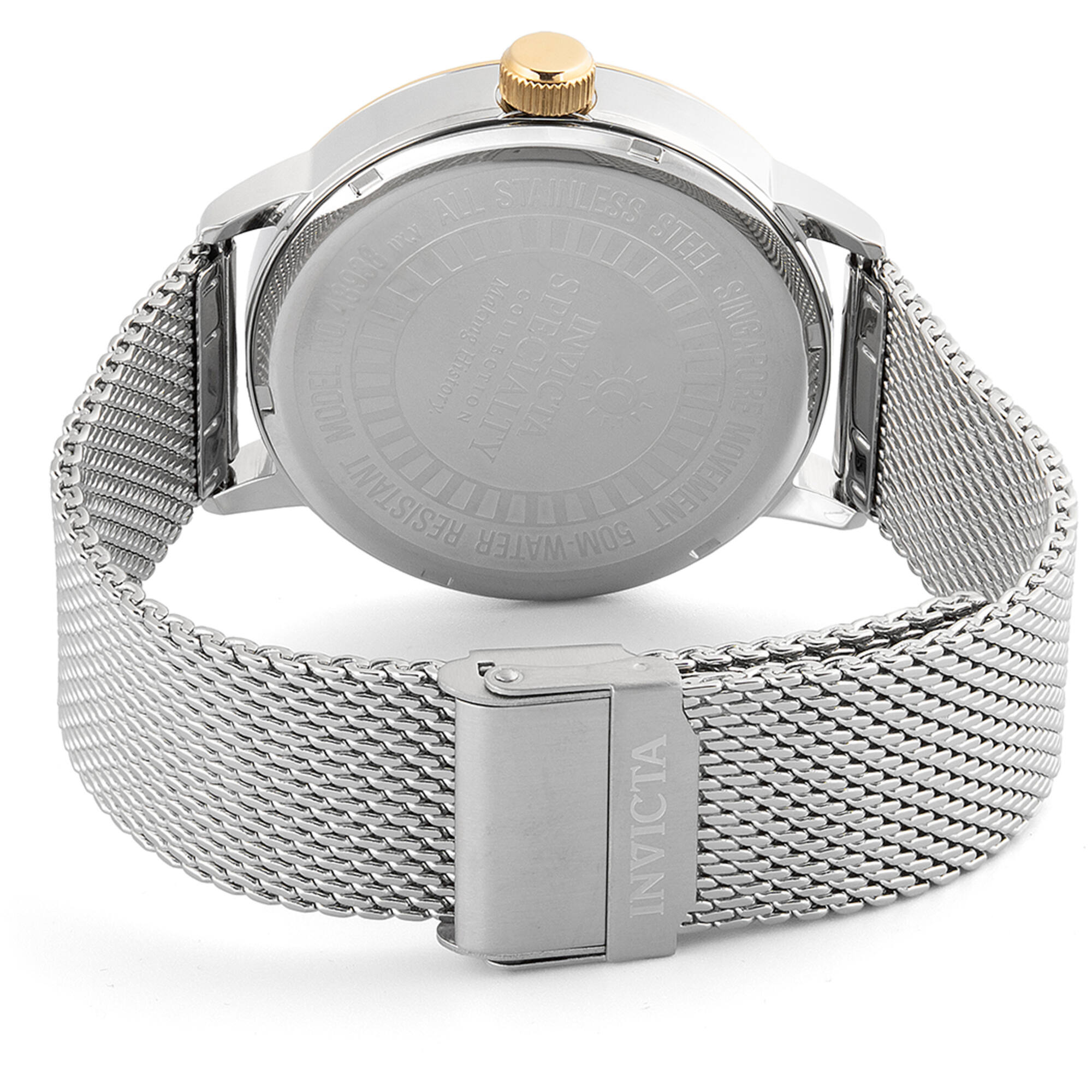 Invicta Specialty Quartz Charcoal Dial Men's Watch 48938