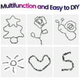 thumbnail image 3 of 500 Pcs Funny Fidget Balls for Adults & Teens, Cool Gadget Best for Kill Time, Novelty Gifts Stocking Stuffers (Silver), 3 of 9