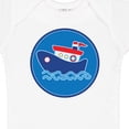 thumbnail image 4 of Inktastic Tug Boat Nautical Sea Boys or Girls Baby Bodysuit, 4 of 5