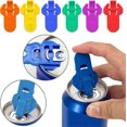 thumbnail image 3 of 6 PCS Ring Pull Can Opener Aid Can Lids for Fizzy Drinks Colored Soda Beer Can Opener Easy Can Opener Beverage Can Top Ring, 3 of 5